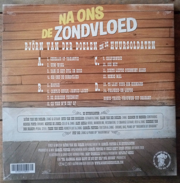 Björn van der Doelen En De Huursoldaten - Na Ons De Zondvloed (LP) - Velvet Music