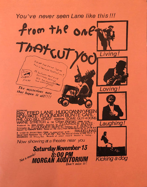 Fred Lane & Ron Pate's Debonairs - From the one that cut you (LP) - Velvet Music