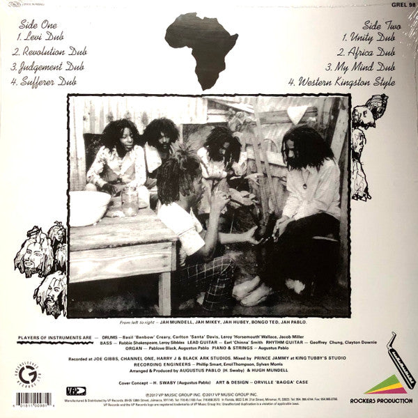 Augustus Pablo - Africa Must Be Free By 1983 Dub (LP) - Velvet Music