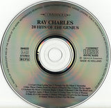 Ray Charles - 20 Hits Of The Genius - Greatest Hits (CD d'occasion)