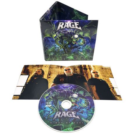 Rage - Wings of rage (CD) - Velvet Music