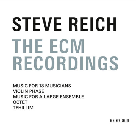 Steve Reich - Ecm recordings (CD) - Velvet Music