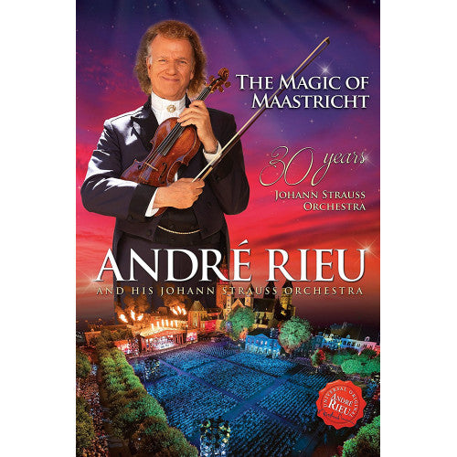 Andre Rieu - Magic of maastricht:30 years johann straus orchestra (DVD movie) - Velvet Music