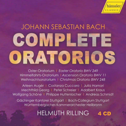 Johann Sebastian Bach - Intégrale des oratorios (CD)