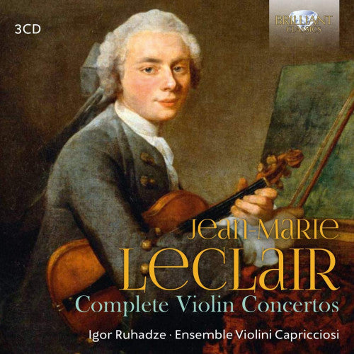 J.m. Leclair - Complete violin concertos (CD) - Velvet Music