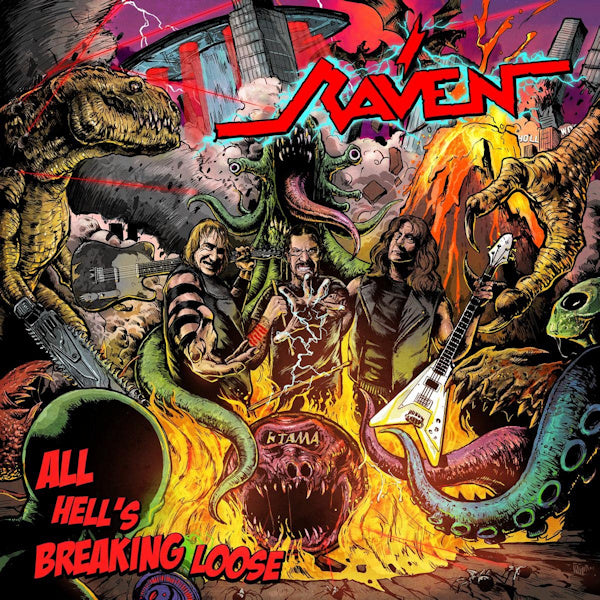 Raven - All hell's breaking loose (CD)