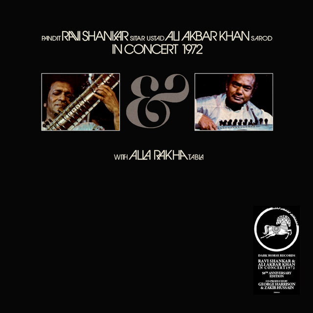 Ravi Shankar & Ali Akbar Khan - In concert 1972 -50th anniversary- (LP) - Velvet Music