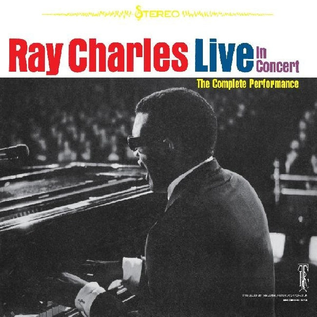 Ray Charles - Ray Charles Live In Concert (50th Anniversary Edition) (LP) - Velvet Music
