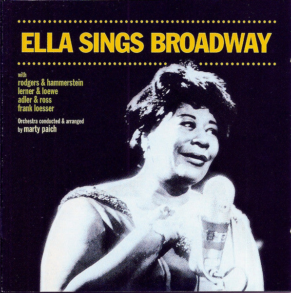 Ella Fitzgerald - Ella Sings Broadway + Ella Swings Gently With Nelson (CD) - Velvet Music