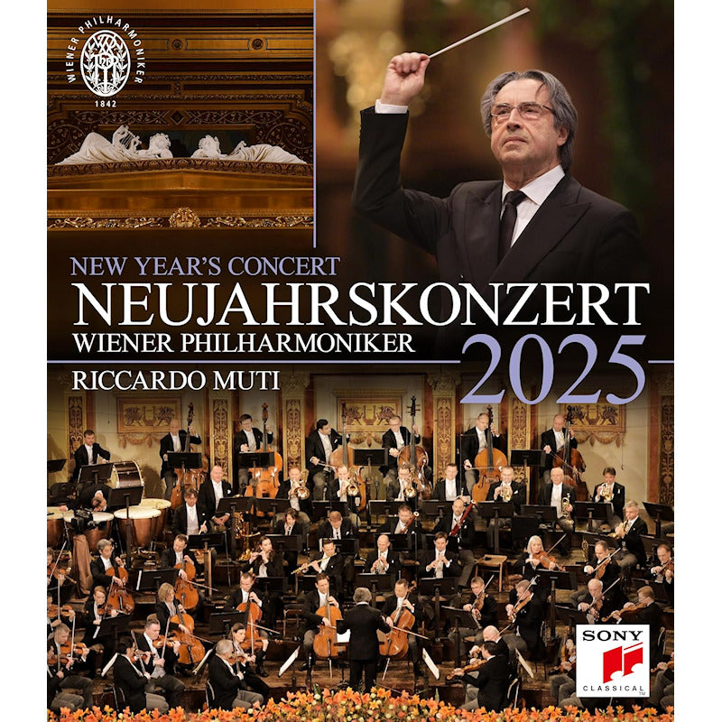 Riccardo Muti & Wiener Philharmoniker - Neujahrskonzert 2025 (blu ray movie)