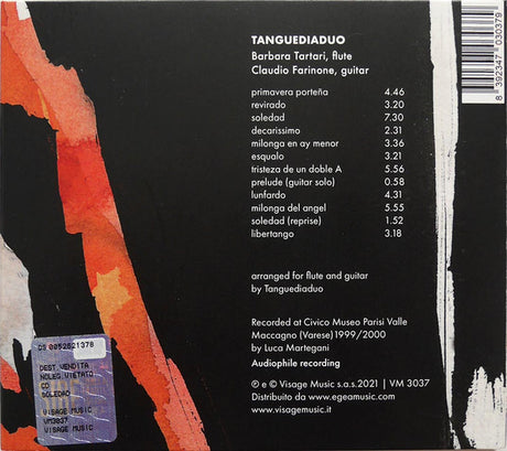 Tanguediaduo, Astor Piazzolla - Soledad  (tweedehands CD)