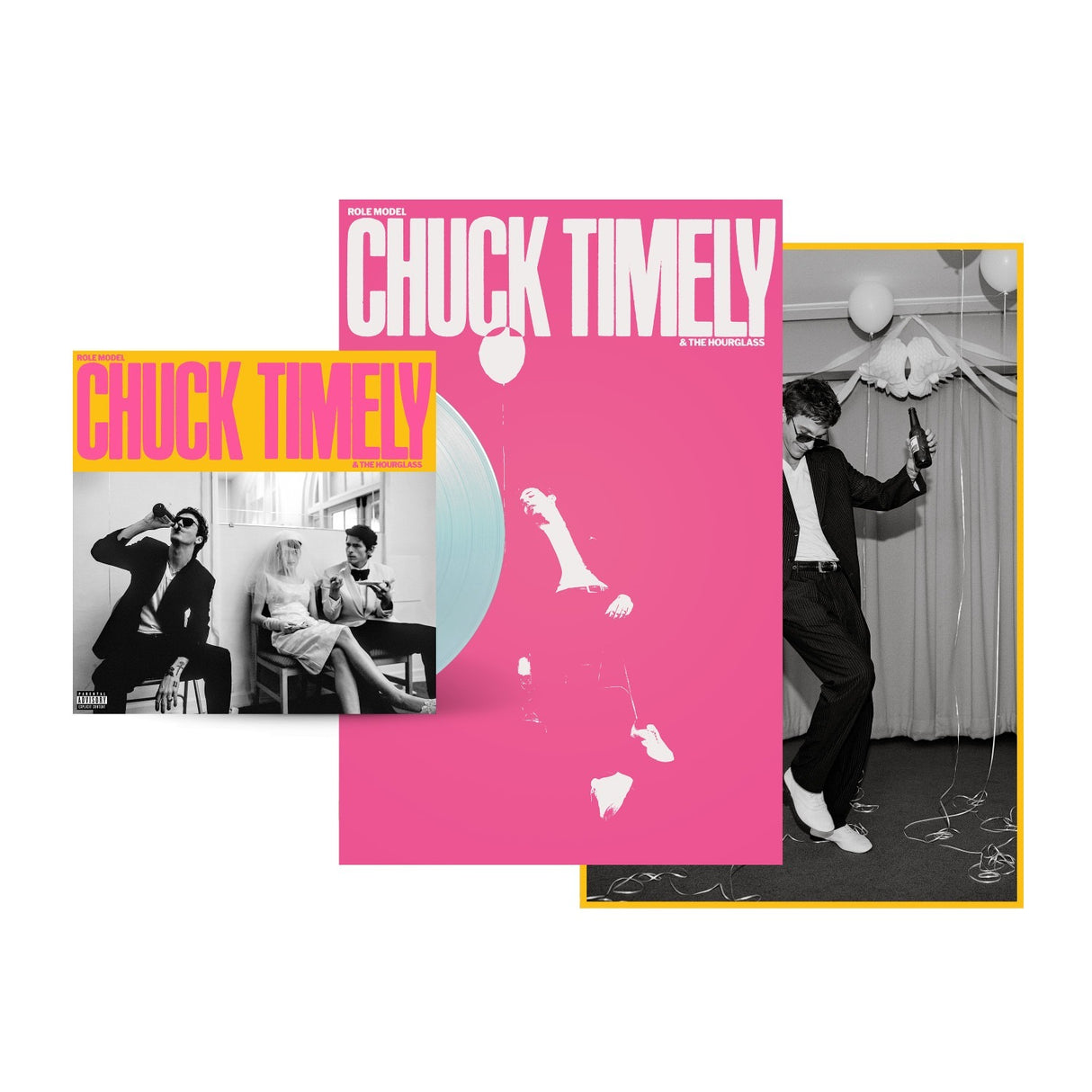 Role Model - Chuck Timely & The Hour Glass (Blue Coloured vinyl + poster LP)