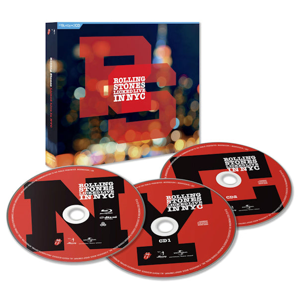 the Rolling Stones - Licked live in nyc (blu ray movie)