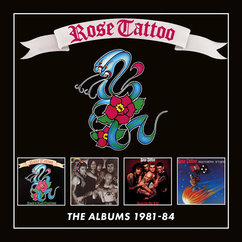 Rose Tattoo - Albums 1981-84 (CD) - Velvet Music