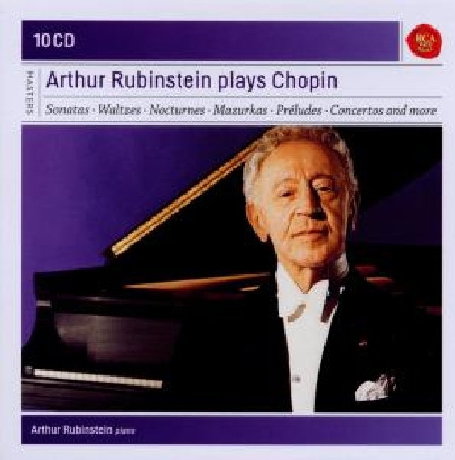 Arthur Rubinstein - Rubinstein plays chopin - sony classical masters (CD)