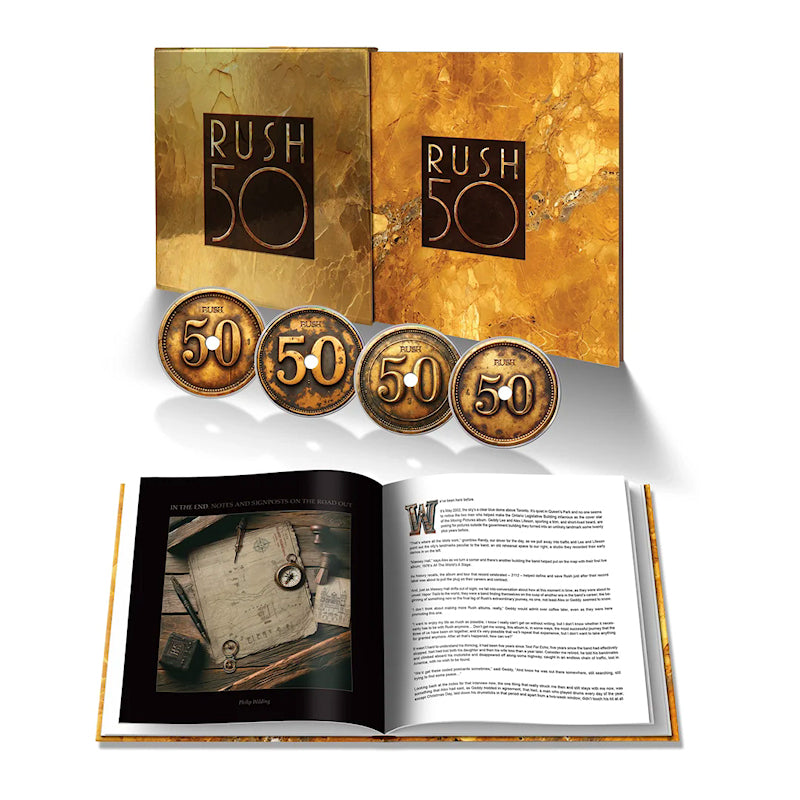 Rush - Rush 50 (CD) - Velvet Music