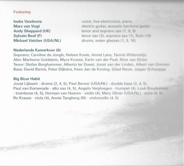 Ineke Van Doorn & Marc Van Vugt - White - Collectables One (tweedehands CD) - Velvet Music