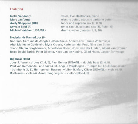 Ineke Van Doorn & Marc Van Vugt - White - Collectables One (tweedehands CD) - Velvet Music