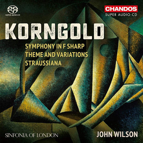 Sinfonia Of London / John Wilson - Korngold: symphony in f sharp (CD) - Velvet Music