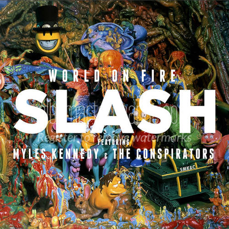 Slash - World on fire (LP) - Velvet Music