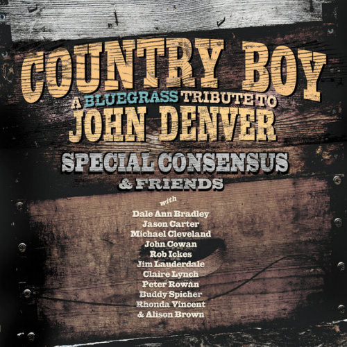 Special Consensus - Country boy - bluegrass tribute to john denver (CD) - Velvet Music