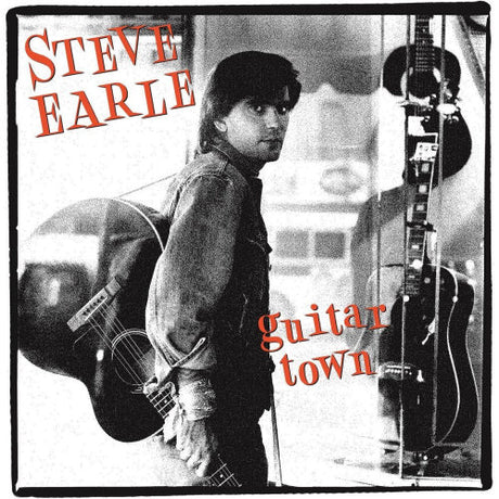 Steve Earle - Guitar town -hq/download- (LP)