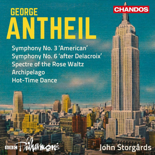 BBC Philharmonic John Storgards - Antheil orchestral works vol. 2 (CD)