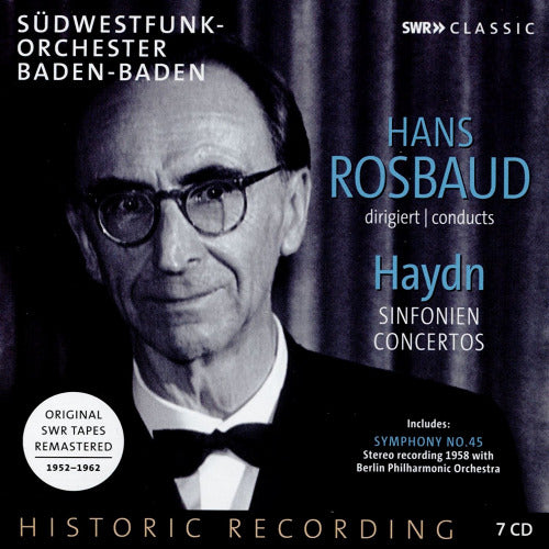 Franz Joseph Haydn - Hans rosbaud conducts haydn (CD) - Velvet Music