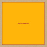 Swans - Leaving meaning (CD) - Velvet Music