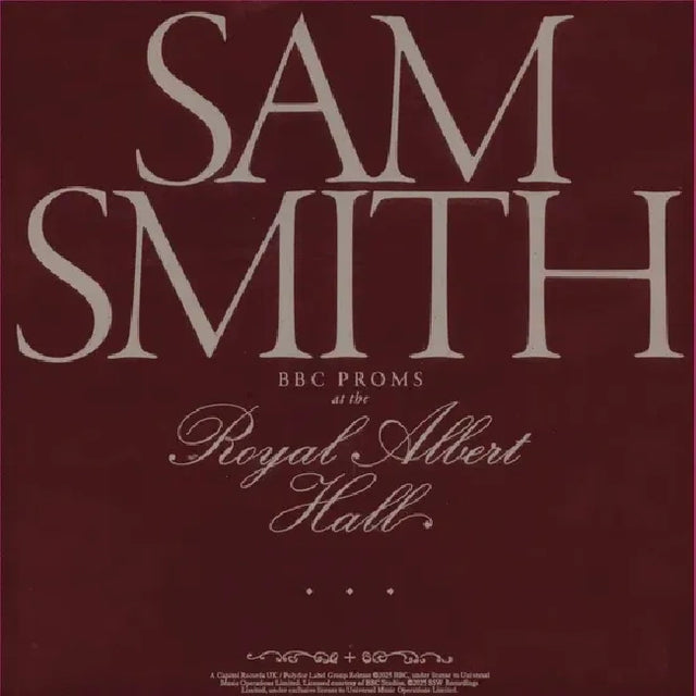 Sam Smith - BBC Proms At The Royal Albert Hall (LP) - Velvet Music
