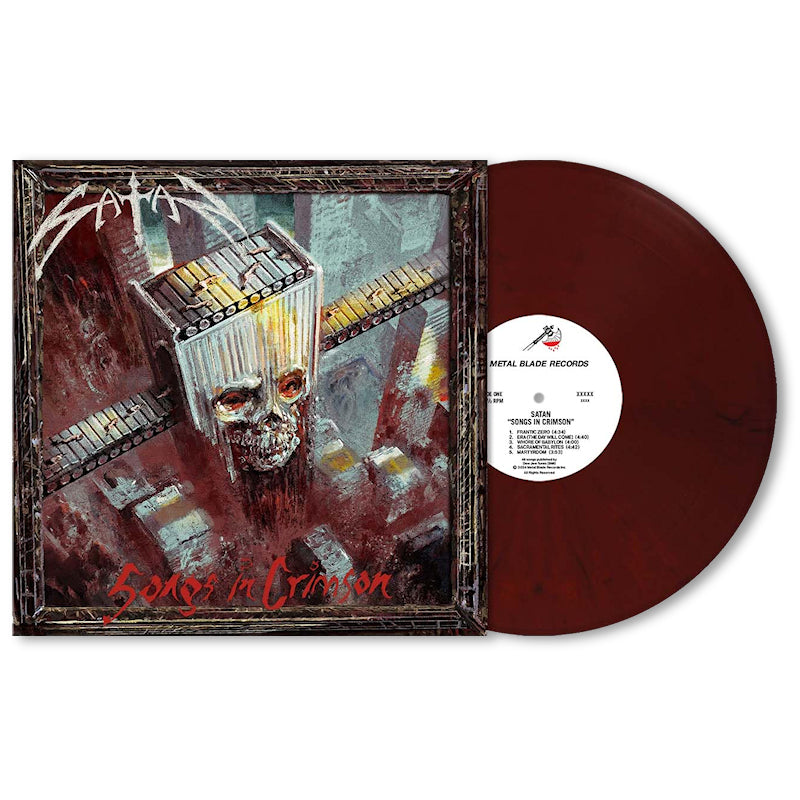 Satan - Songs in crimson (LP)