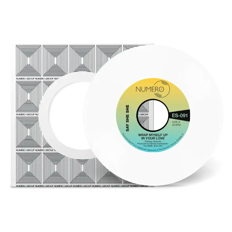 Say She She & Jim Spencer - Wrap myself up in your love (45 tours)