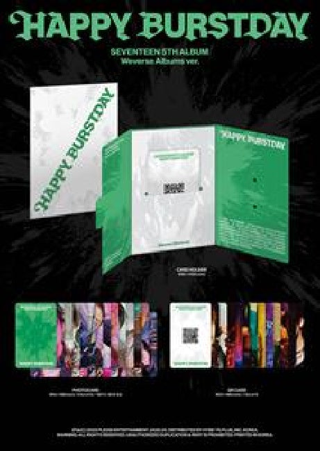 Seventeen - Happy burstday (accessoires) - Velvet Music