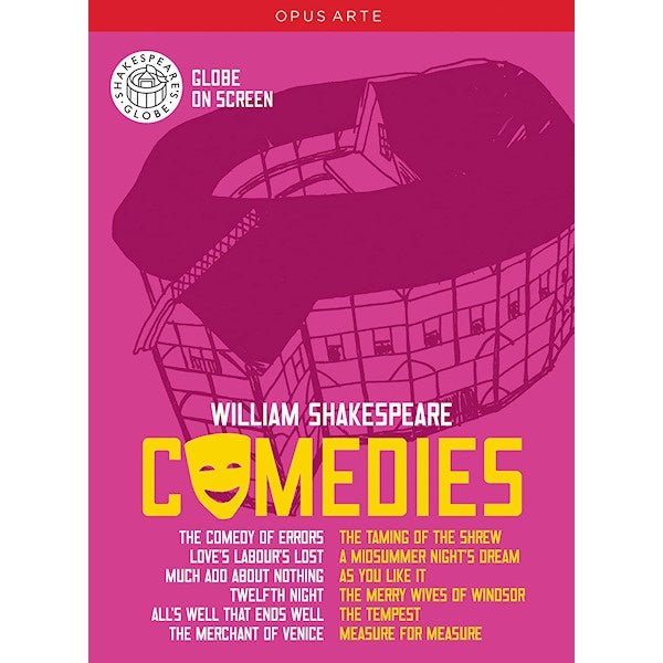 Shakespeare's Globe - Comedies (DVD movie) - Velvet Music
