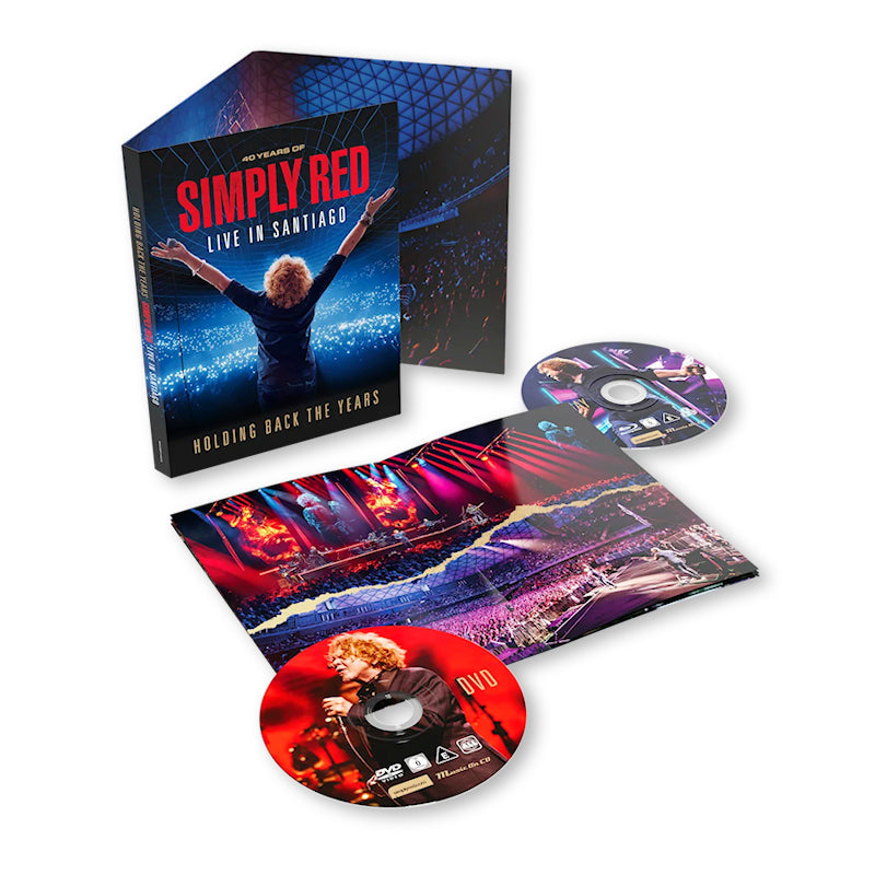 Simply Red - Holding back the years: live in santiago (blu ray movie) - Velvet Music