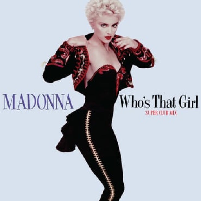 Madonna - Who's that girl (club mix) (12'') (red vinyl) (12-inch maxi single)
