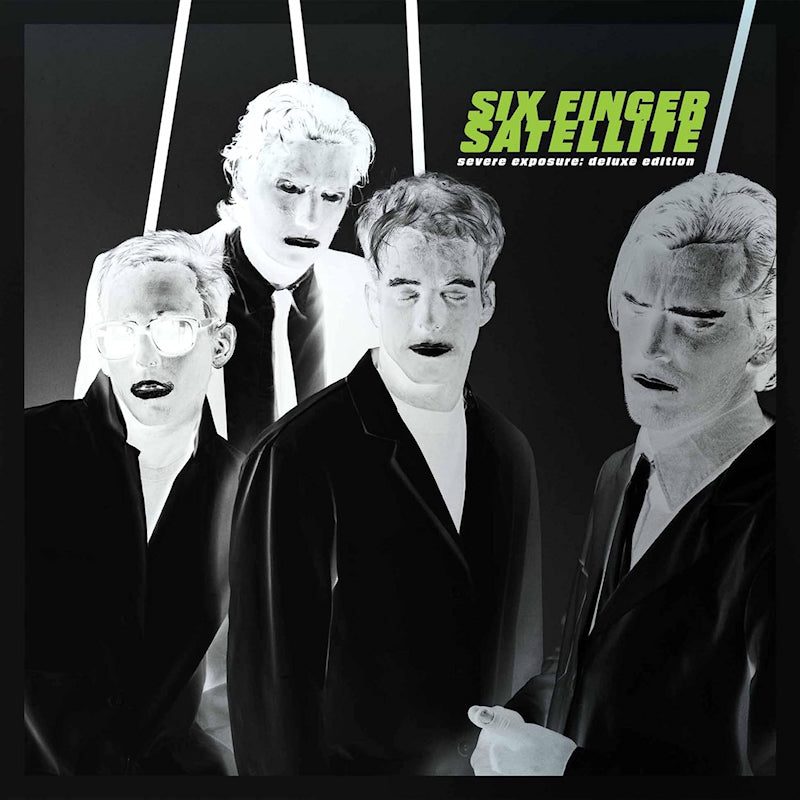 Six Finger Satellite - Severe exposure (deluxe)(coke bottle clear & orange) (LP)