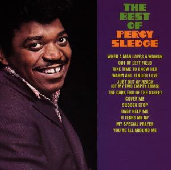 Percy Sledge - The best of percy sledge (CD) - Velvet Music