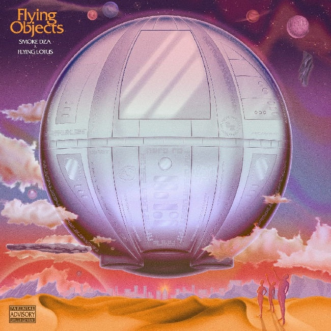 Smoke Dza X Flying Lotus - Flying objects (LP) - Velvet Music