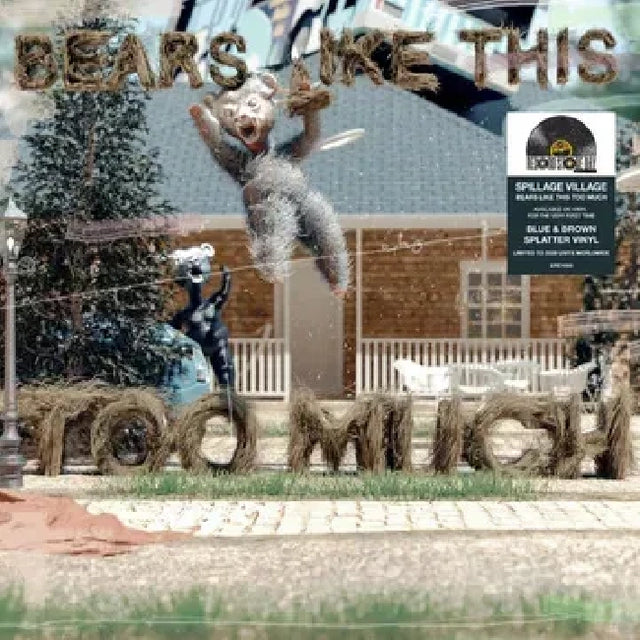 Spillage Village - Bears like this too much (rsd 2025) (clear vinyl with blue & brown splatter) (LP) - Velvet Music