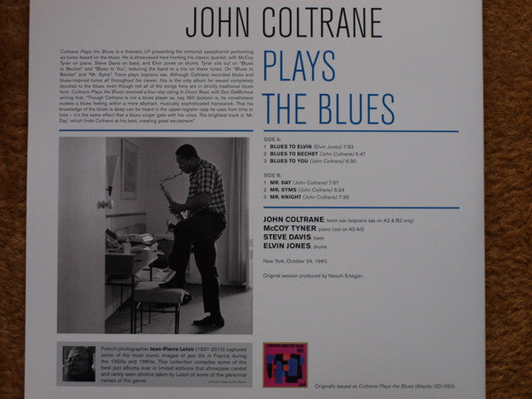 John Coltrane - Plays The Blues (LP)
