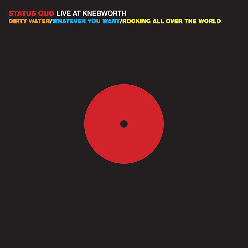 Status Quo - Live at knebworth (LP)