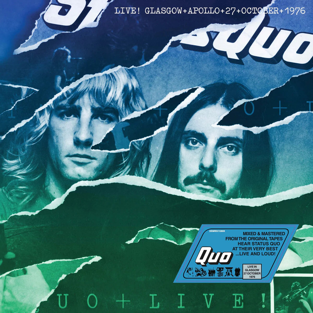 Status Quo - Live in glasgow (LP) - Velvet Music