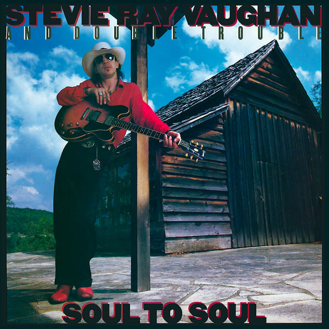 Stevie Ray Vaughan And Double Trouble - Soul to soul -blue marbled vinyl- (LP) - Velvet Music