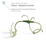 Igor Stravinsky - Threni-requiem canticles (CD)