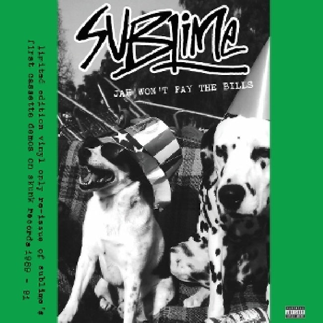 SUBLIME - JAH WON'T PAY THE BILLS (LP)