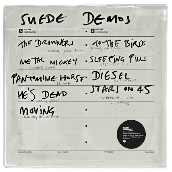 Suede - Suede demos (LP) - Velvet Music