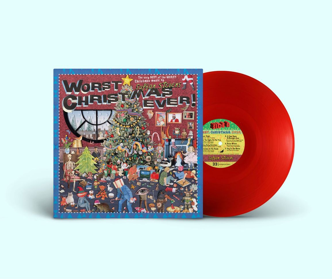Sufjan Stevens - Worst christmas ever! (translucent rudolph red) (LP)