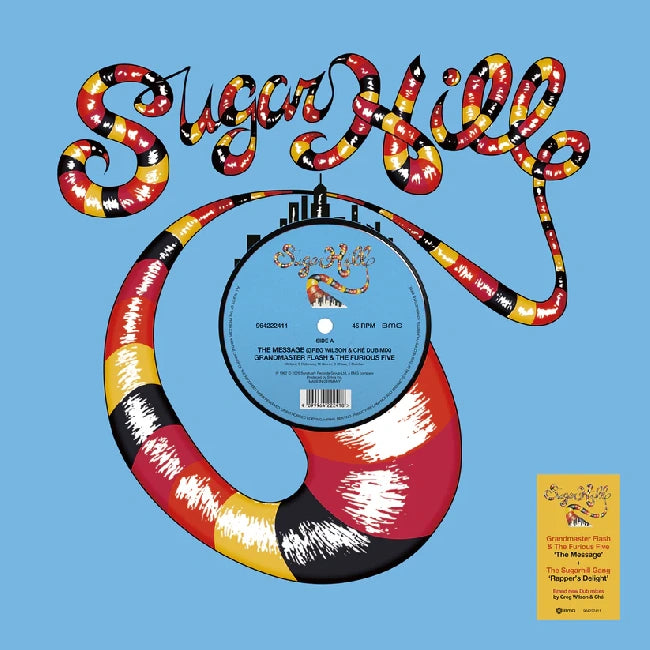 Sugarhill Gang & Grandmaster Flash - Rapper's Delight DUB/The Message DUB (12-inch maxi-single) - Velvet Music