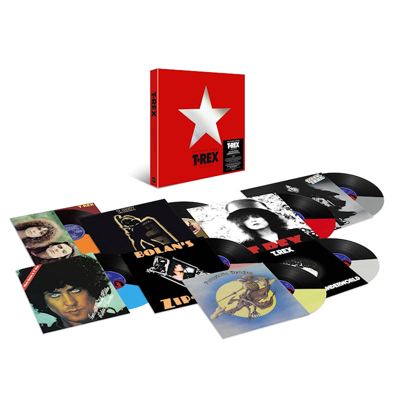 T. Rex - The studio albums 1970 - 1977 (33 tours)